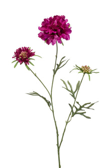 Emerald Kunstbloem Duifkruid 77cm paars