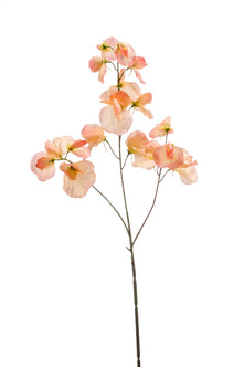 Emerald Kunstbloem Pronkerwt 75cm peach
