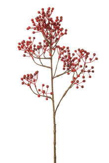 Emerald Kunstbloem Rozenbottel mini 65cm rood