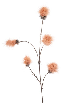 Emerald Kunstbloem Pompom 84cm peach