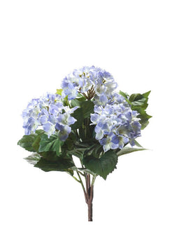 Emerald Kunstplant Hortensia 37cm lichtblauw