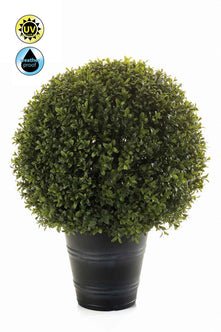 Emerald Kunstplant Buxus bol in pot UV 53cm