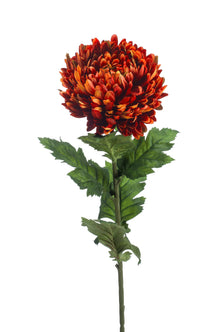 Emerald Kunstbloem Chrysant 75cm flame