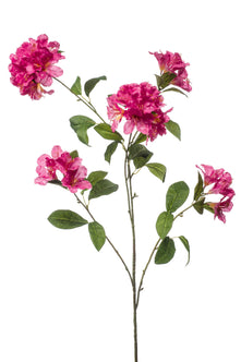 Emerald Kunstbloem Rhododendron x5 118cm fuchsia