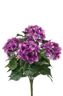 Emerald Kunstplant Hortensia 38cm fuchsia