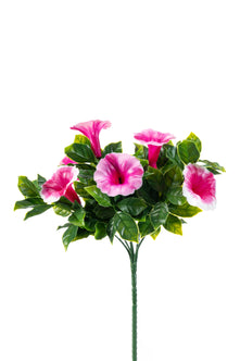 Emerald Kunstplant Petunia UV 27cm roze