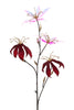 Emerald Kunstbloem Gloriosa glamour 78cm rood