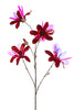 Emerald Kunstbloem Magnolia glamour 120cm rood