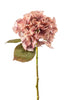 Emerald Kunstbloem Hortensia steel 47cm oudroze