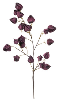 Emerald Kunstbloem Physalis 90cm paars