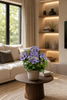 Emerald Kunstplant in pot Hortensia blauw 40cm